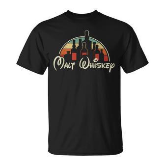 ヴィンテージモルトウイスキー愛好家 面白いモルトウイスキー Tシャツ - Kawaiitshirt