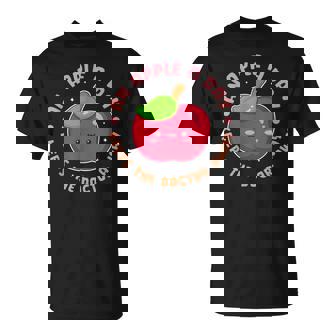 一日のリンゴは医者を遠ざけます Tシャツ - Kawaiitshirt