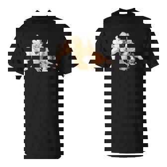 三つの天使 モチーフ、かわいいエンジェル、絵画アート Tシャツ - Kawaiitshirt