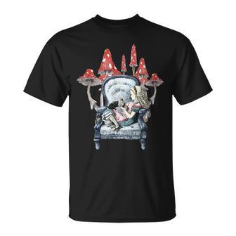 不思議の国のアリス アリスマッシュルーム Tシャツ - Kawaiitshirt