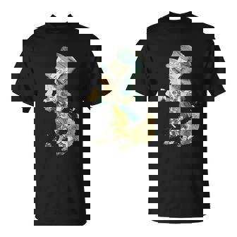 不思議の国のアリス マッドハッター ビンテージイラスト Tシャツ - Kawaiitshirt