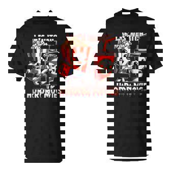 不気味なハロウィン映画愛好家 ホラー映画を見よう Tシャツ - Kawaiitshirt