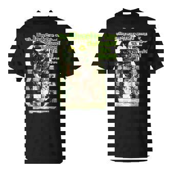 世界に挑んだヴィンテージクラシックホラーモンスター Tシャツ - Kawaiitshirt