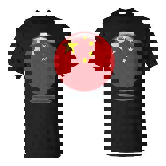 中国国旗サークル 中国人と中国を愛する方 Tシャツ - Kawaiitshirt