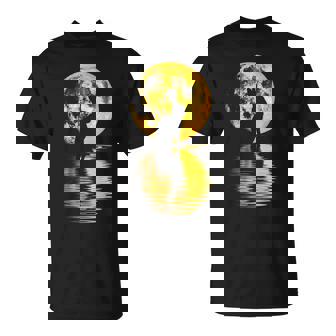 中秋節月 うさぎ シルエット 月餅 恋人 Tシャツ - Kawaiitshirt