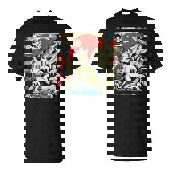 九尾狐 きつね Tシャツ - Kawaiitshirt