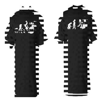 人類の進化 ネタ ジャズ ポップ バンド 音楽 ドラマー ドラム奏者 ミュージシャン おもしろ ドラム Tシャツ - Kawaiitshirt