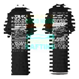 今日のいい気分はラフティングがスポンサー Tシャツ - Kawaiitshirt