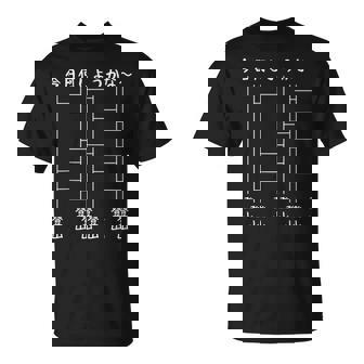 今日何しようかな 登山 あみだくじ おもしろ 面白い ギャグ ネタ ウケ狙い 笑える Tシャツ - Kawaiitshirt