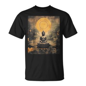 仏陀レトロ Tシャツ - Kawaiitshirt