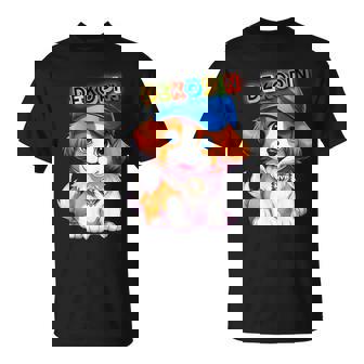 仔犬 野球 Decoy デコピン 愛犬 Kooikerhondje かわいい 人気者 Tシャツ - Kawaiitshirt