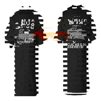 傘寿祝い 車好き お父さん 男性 クラシックカー 80歳 Classic Never Gets Old Tシャツ - Kawaiitshirt