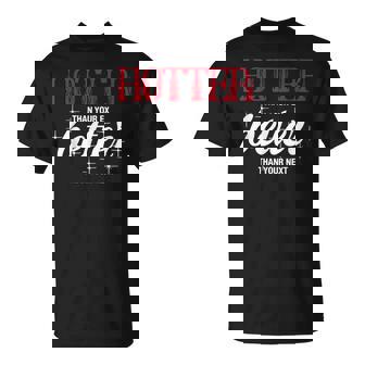 元カレより暑い-次の面白い彼氏よりもいい Tシャツ - Kawaiitshirt