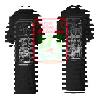 初めてのエイリアンアブダクション ヴィンテージチャイルドゲーム ホラーゴスパンク Tシャツ - Kawaiitshirt