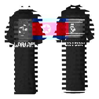 北朝鮮国旗tシャツ Tシャツ - Kawaiitshirt