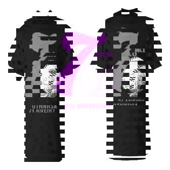 古希祝い 野球好き 父 男性 父の日 おしゃれ 野球 70歳 誕生日 Tシャツ - Kawaiitshirt