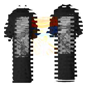 叫びの画家 ムンクの名画 Tシャツ - Kawaiitshirt