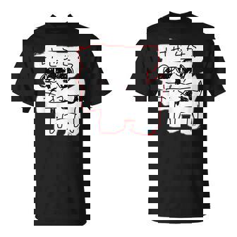 可愛い 癒される ジャックラッセルテリア 手書き ゆるい おもしろ 面白い 笑える 犬 日本語 個性的な けせらせら Tシャツ - Kawaiitshirt