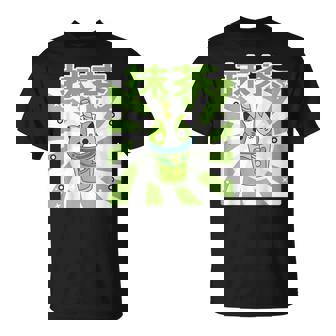 可愛いレトロ90年代日本のカワイイ I Love Matcha ファニー抹茶 Tシャツ - Kawaiitshirt