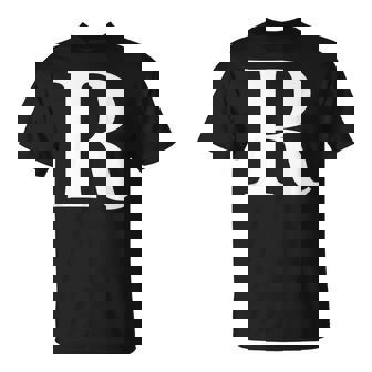 名前入り アルファベット イニシャル文字 R ギフト Tシャツ - Kawaiitshirt