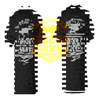 地元和牛農家を応援 牛和牛牧場。 Tシャツ - Kawaiitshirt