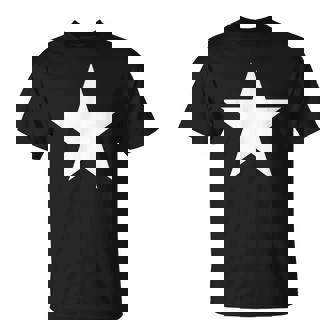 大きな白い星 Tシャツ - Kawaiitshirt