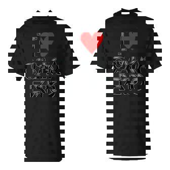 大阪万博 関西万博 記念 I Love Osaka Expo グッズ お土産 本 メンズ レディース Tシャツ - Kawaiitshirt