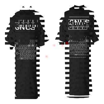 天才周期表tシャツ 天才tシャツ Tシャツ - Kawaiitshirt