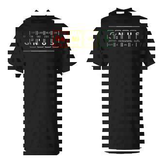 天才科学 ユーモア おもしろい 化学 学生 Tシャツ - Kawaiitshirt