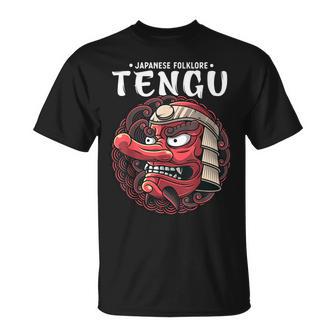 天狗 日本の民俗神アート蛇男 Tシャツ - Kawaiitshirt