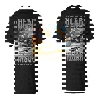 奇妙なミーム 面白い イタリアン ブレインロット ヌクレアロ 恐竜 キッズ Tシャツ - Kawaiitshirt