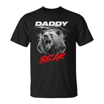 子グマを守る自慢のパパベア Tシャツ - Kawaiitshirt