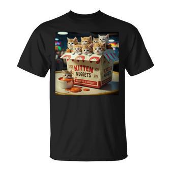 子猫 ナゲッツ 面白い 猫好き しゃれ Tシャツ - Kawaiitshirt