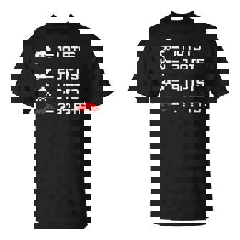 宇宙からのレトロなエイリアンインベーダー 80年代8ビットビデオゲームシャツ Tシャツ - Kawaiitshirt