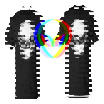 宇宙人 Alien Head うちゅうじん Tシャツ - Kawaiitshirt