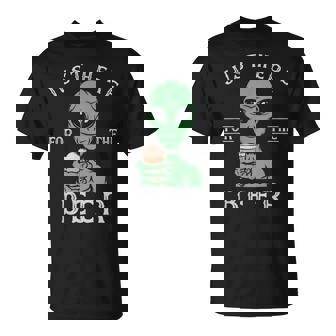 宇宙人とビール愛好家 地球外生物パーティーコスチューム Tシャツ - Kawaiitshirt