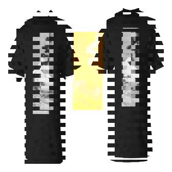 富士山から逃げる煙の龍 葛飾北斎 Tシャツ - Kawaiitshirt