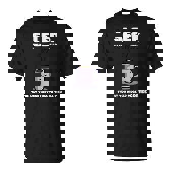 寝るマグカップ Tシャツ - Kawaiitshirt