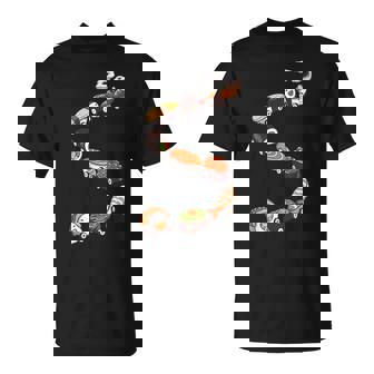 寿司 の 電車 すし いくら サーモン たまご 鉄火巻き Tシャツ - Kawaiitshirt