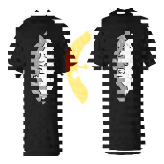 寿司ハギング サーモン キュート 和寿司 Tシャツ - Kawaiitshirt