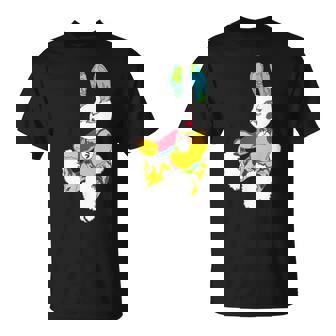 小さめうさぎ星人 Yunaカラー Tシャツ - Kawaiitshirt