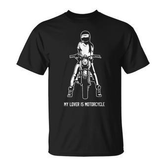 恋人はオートバイ スクランブラー カフェレーサー クラシックバイク ネイキッドバイク Tシャツ - Kawaiitshirt