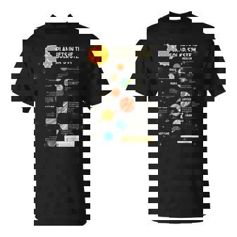 惑星 太陽系 宇宙 科学 男の子 女の子 キッズ Tシャツ - Kawaiitshirt