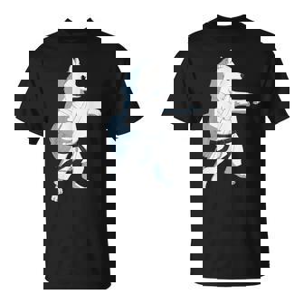 愉快な空手犬 日本のスピッツ Tシャツ - Kawaiitshirt