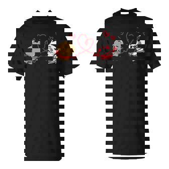 愛しすぎて大好きすぎる。 赤い糸 Tシャツ - Kawaiitshirt