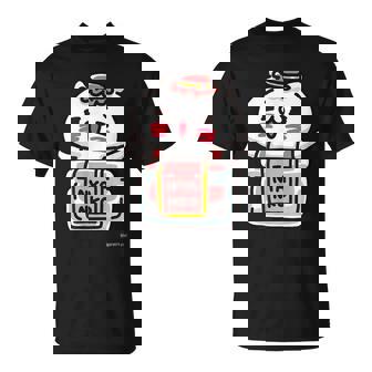 愛しすぎて大好きすぎる。ペアデザインにゃんこジャム ダークカラー Tシャツ - Kawaiitshirt