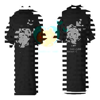 愛しすぎて大好きすぎる。ペアデザイン２くま Tシャツ - Kawaiitshirt