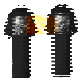 戦車砲身に猫と戦う愛国的な銃の権利 プロガン Tシャツ - Kawaiitshirt