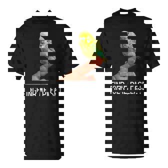 指の上のセキセイインコ 楽しいインコ セキセイインコ 鳥好きのギフト Tシャツ - Kawaiitshirt