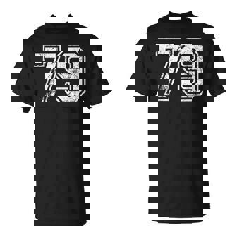 数字 79 ヴィンテージ 1979 誕生日 ヴィンテージ風 Tシャツ - Kawaiitshirt